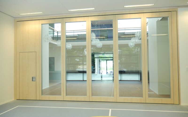 Glaswand TransSpace - Sportzaal