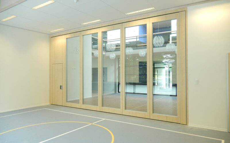 Glaswand TransSpace - Sportzaal